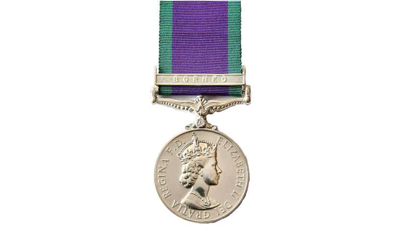 General Service Medal 1962 front