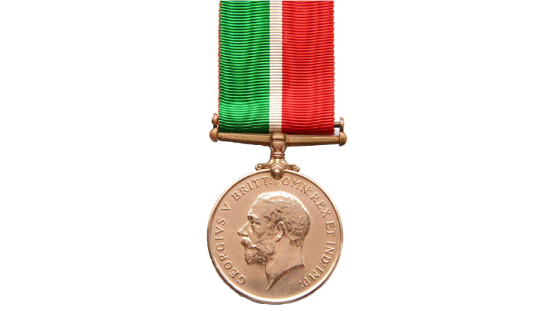 Mercantile Marine Medal front