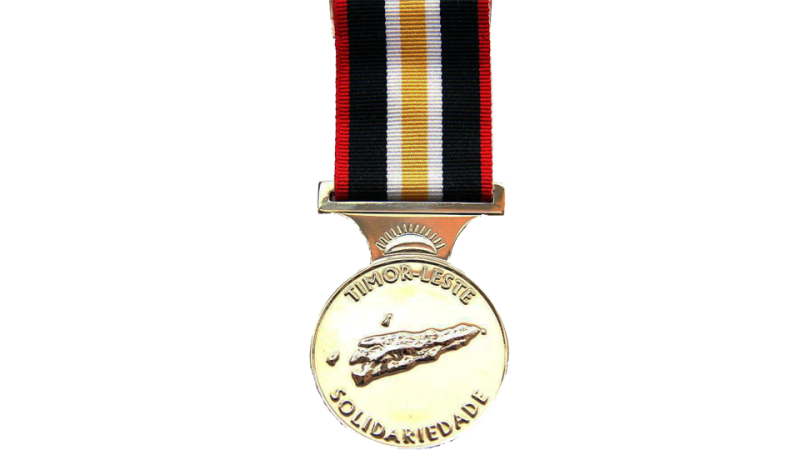 Timor Leste Solidarity Medal front