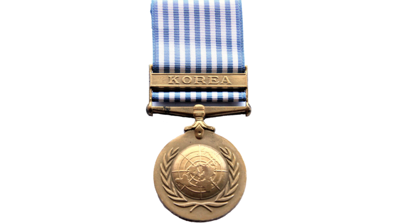 United Nations Service Medal (Korea) front
