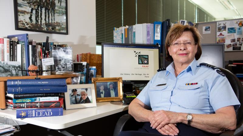 History and Heritage Branch Deputy Director Community Engagement Wing Commander Mary Anne Whiting. Photo: Corporal Kylie Gibson