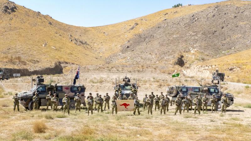 Force Protection Element 14 has arrived in Afghanistan for its six-month deployment. Photo: Corporal Tristan Kennedy 