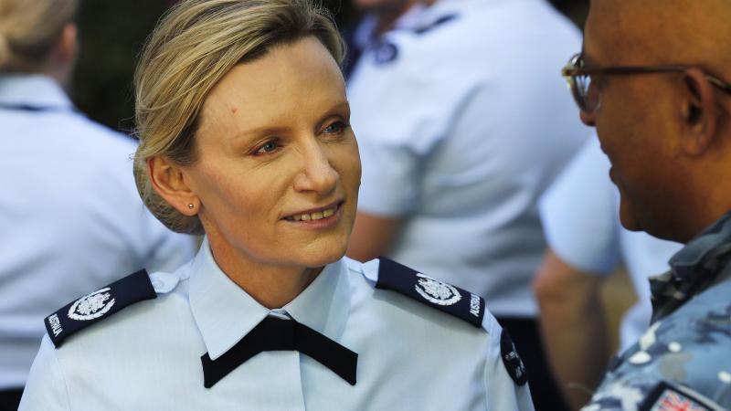  Warrant Officer of the Air Force Fiona Grasby is the ninth appointment to the role. Photo: Corporal Veronica O'Hara