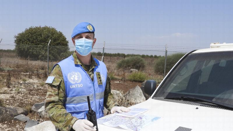 Captain Lachlan Joseph on Operation Paladin in Israeli-occupied Golan.
