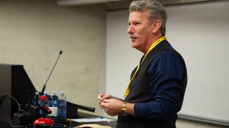 Tony Brady was the inaugural winner of the RAAF Heritage Fellowship in 2014.