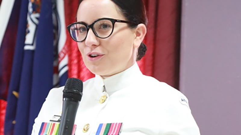 Petty Officer Natalie Stephens is a finalist in the ADM Women in Defence Awards 2020. 