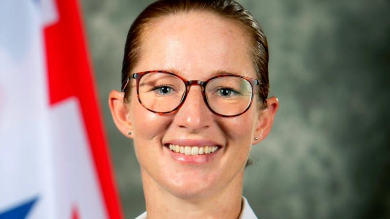 Lieutenant Commander Siobhan Sturdy is a finalist in the ADM Women in Defence Awards 2020. 