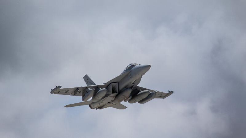 A RAAF EA-18G Growler. Photo: Sergeant Guy Young