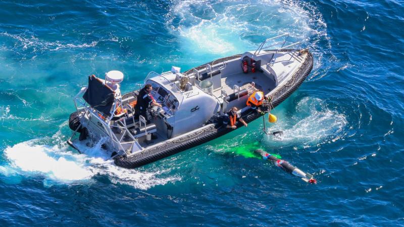 New maritime underwater tracking ranges are to be built in Western Australia. Photo: Chief Petty Officer Colin McCallum