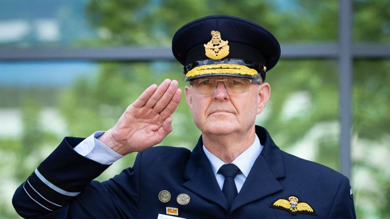 Outgoing Chief of Joint Capabilities Air Marshal Warren McDonald. Photo:  Kym Smith
