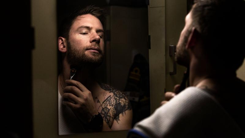 Lieutenant Commander Kane Stuart's tattoos are a tribute to his family history in the Navy. Photo: Leading Seaman Shane Cameron