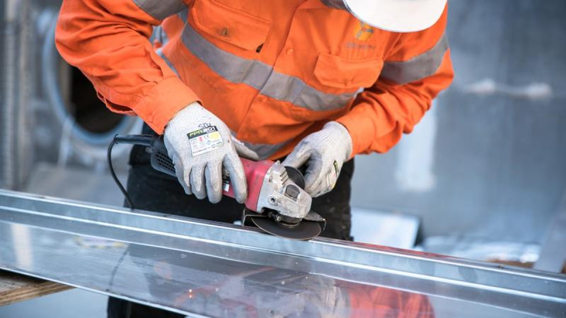 A CBG Systems' staff member at work.