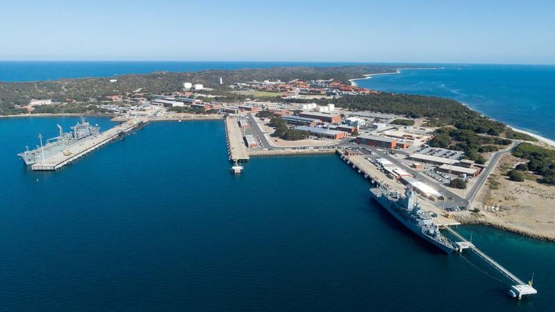 HMAS Stirling and Fleet Base West in Western Australia. Photo: Chief Petty Officer Damian Pawlenko 