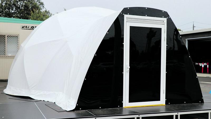 The ‘igloo’, at Fisherman’s Bend, Melbourne. 