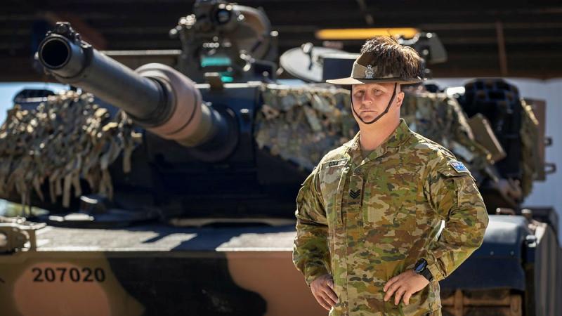 Sergeant Craig Cole at Gallipoli Barracks, Brisbane. Photo: Corporal Nicole Dorrett