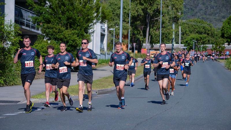 Run Army participants take part in the 10km and 5km events at Gallipoli Barracks, Enoggera.