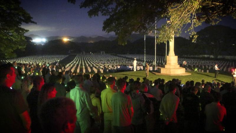 The Bomana War Cemetery, Port Moresby, contains more Australian graves than any other war cemetery in the world.