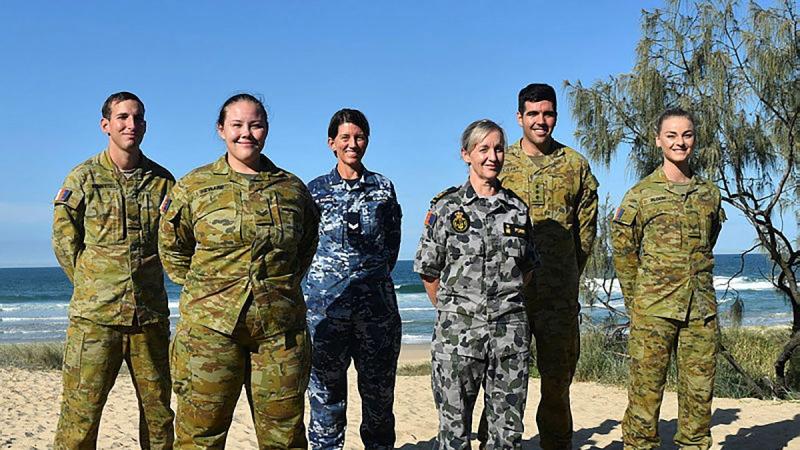 Six ADF members are in the Sunshine Coast working in the Defence Force Recruiting Centre – Maroochydore. 