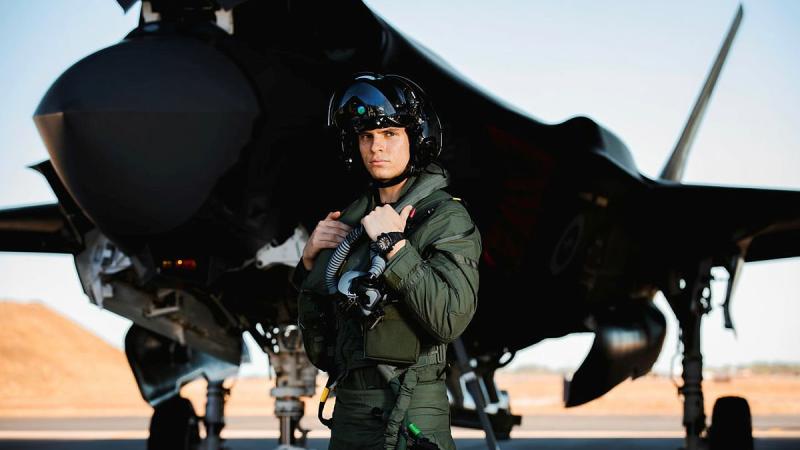 Pilot Officer Dirk was one of the pilots who completed the first operational conversion course conducted in Australia for the F-35A Lightning II during Exercise Rogue Ambush. Photo: Leading Aircraftman Adam Abela