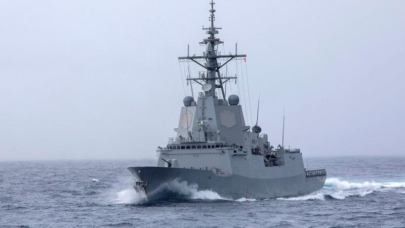 HMAS Brisbane is one of the Hobart-class destroyers in the fleet. Photo: Petty Officer Yuri Ramsey