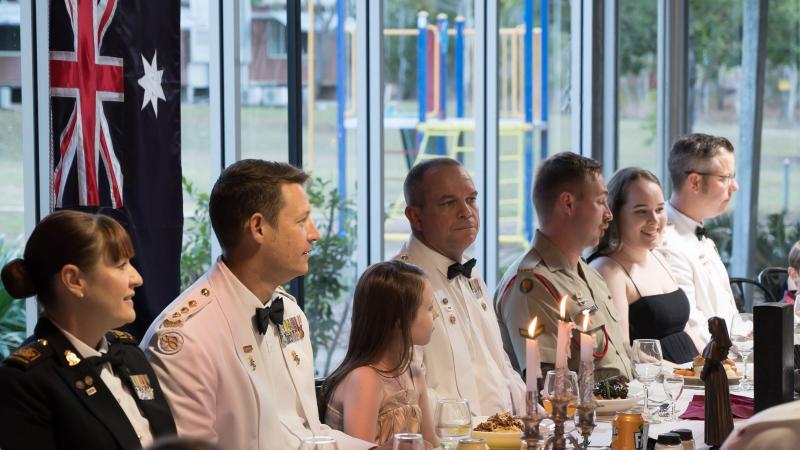 The 10th Force Support Battalion held a family dining-in night on September 21.