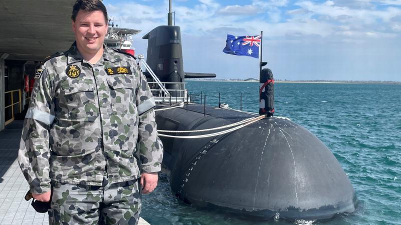 Able Seaman William Candy won an opportunity to tour a sbmarine when he entered the competition in 2019 and has never looked back.