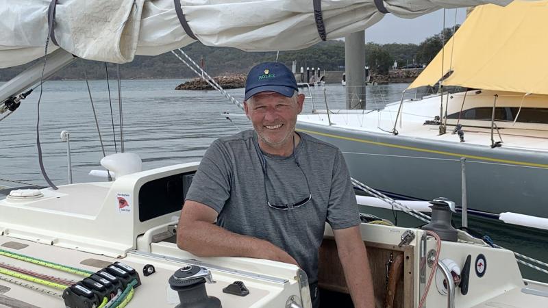 Wing Commander Kevin Le Poidevin is returning to the Sydney to Hobart in Rogue Wave.