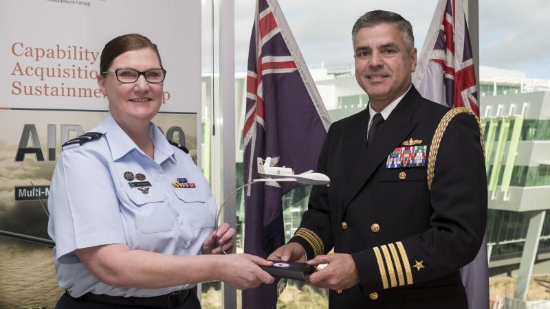 Air Vice-Marshal Catherine Roberts (left) was made an Officer of the Order of Australia in the Australia Day honours list. Photo: Lauren Larking.
