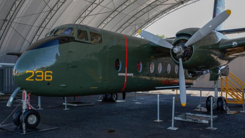 Air Force personnel from the History and Heritage Branch restored de Havilland DHC-4 Caribou A4-236, which is now on display at the Amberley Aviation Heritage Centre, RAAF Base Amberley, Queensland. Photo: Sergeant Peter Borys