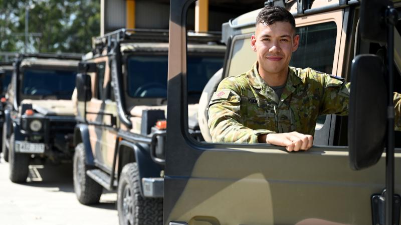 Lance Corporal Samuel Kemp from 1st Military Police Battalion is returning to his hometown of Murgon, Queensland, to join in the local community events to commemorate Anzac Day 2022.
