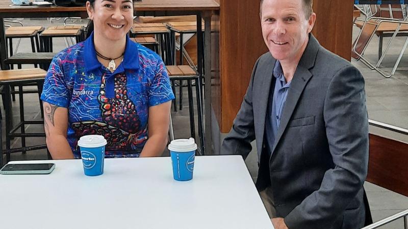 Corporal Tara Enchong’s career has grown with the help of her mentor, Squadron Leader Simon Longley