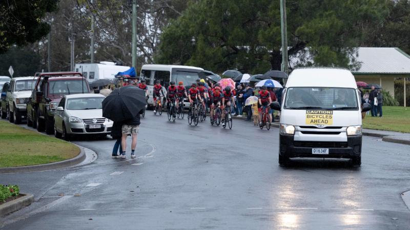 The Round for Life 2022 cyclists begin their 2300km fundraising journey from Picnic Point in Toowoomba. Photo: WO2 Kim Allen