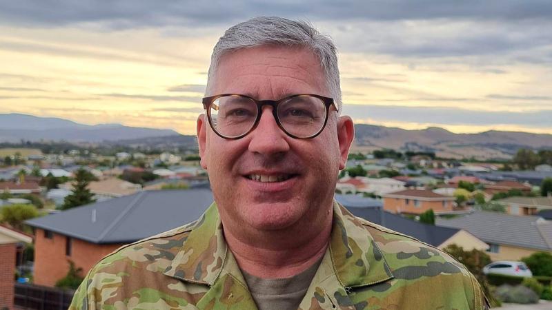 Corpoal Michael Stoop, of 6/13 Light Battery, Tasmania.