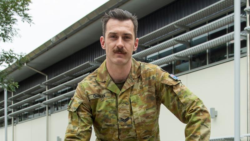 Corporal Dylan Curran, of 6th Battalion Royal Australian Regiment.