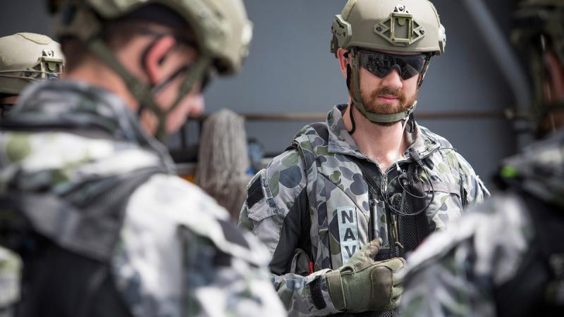 Petty Officer Nathan Spilling has received a Conspicuous Service Medal as part of the King's Birthday Honours List. Photo: Leading Seaman Tom Gibson