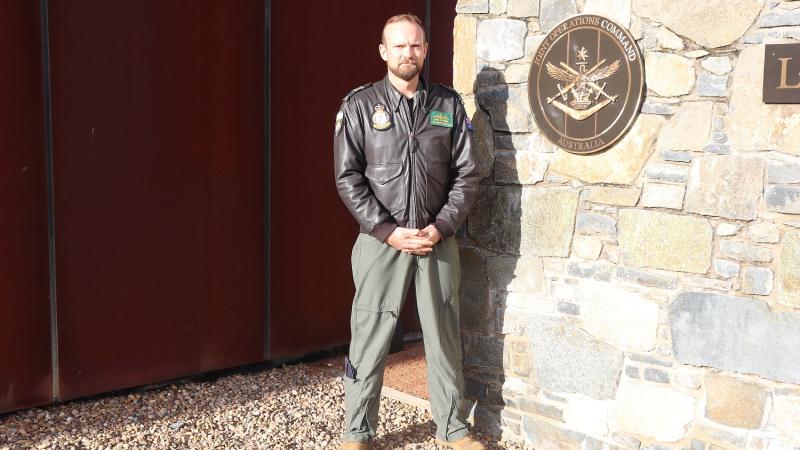 RAAF Squadron Leader Christopher Godfrey was awarded a Conspicuous Service Cross in the King’s Birthday Honours List. Photo: Warrant Officer Gillian Kennedy
