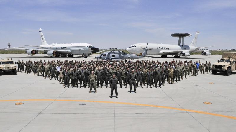 Group photo of the exercise participants.