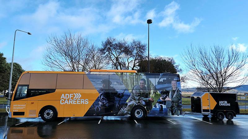 A Mobile ADF Careers Centre has been launched aimed at reaching rural and regional Australia.