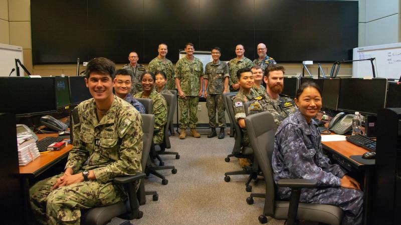 Exercise Pacific Vanguard participants in Guam.