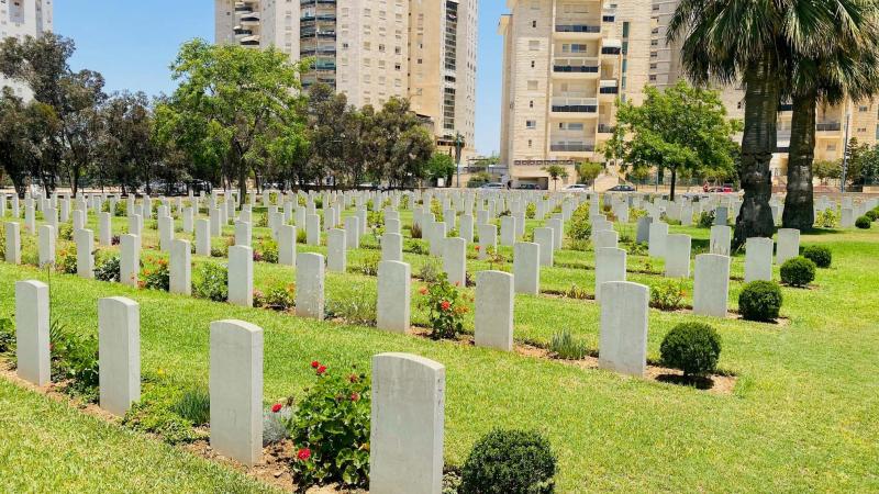 The ANZAC Memorial Centre at Beersheeba, visited by a contingent of Operation Mazurka personnel during their tour of Israel.