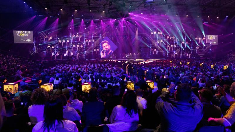 2020 closing ceremony at Invictus Games Park in The Hague