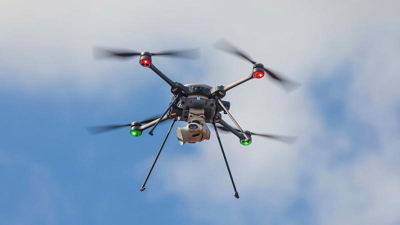 The Sky Ranger R70 Unmanned Aerial System operating at RAAF Base Darwin, NT in 2022. Photo: Leading Aircraftman Sam Price