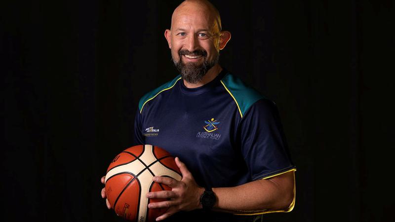  Invictus Games Team Australia competitor Justin Donnelly at the Sydney Academy of Sport and Recreation, Narrabeen NSW. 
