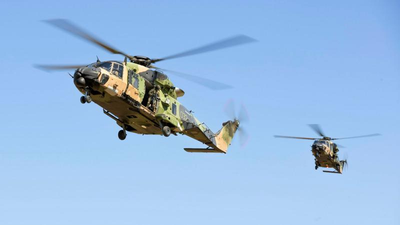 The MRH-90 Taipan helicopters will be withdrawn in December 2024.