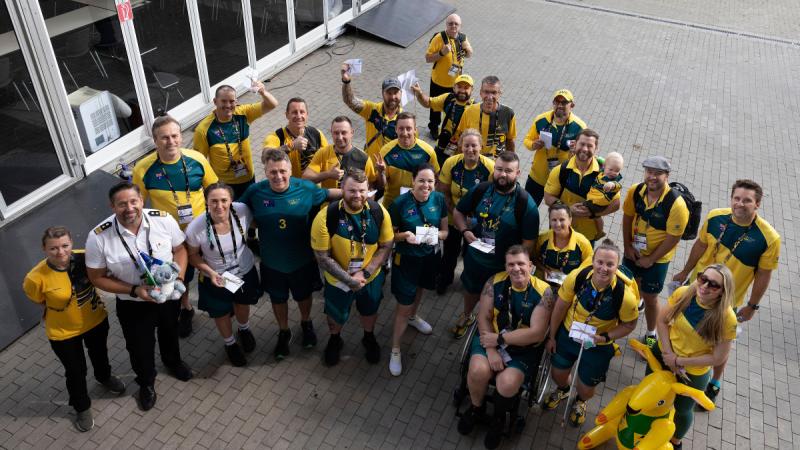 Team Australia competitors