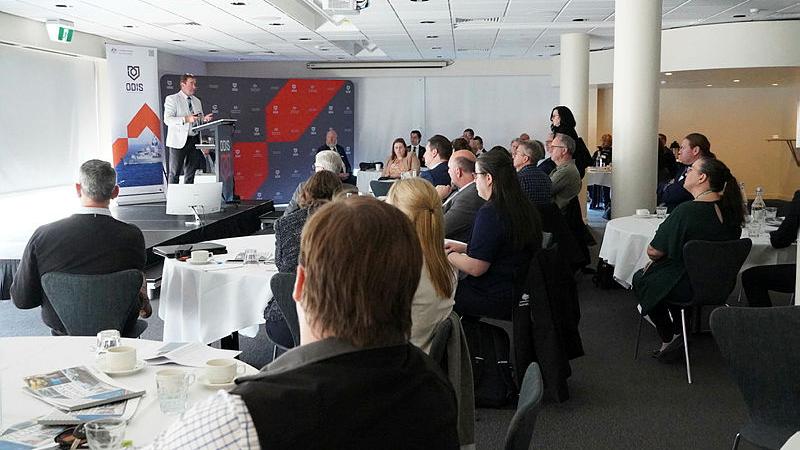Attendees at the latest ODIS forum