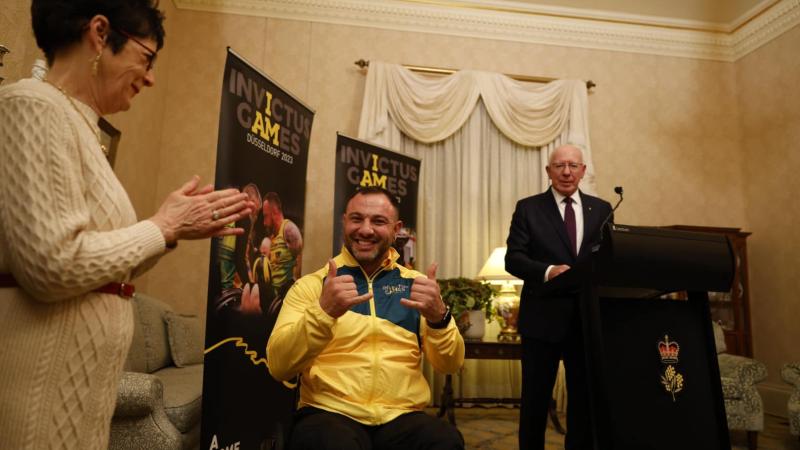 Lenny Redrose has been named Team Australia’s flag-bearer for the Invictus Games Düsseldorf 2023 opening ceremony.