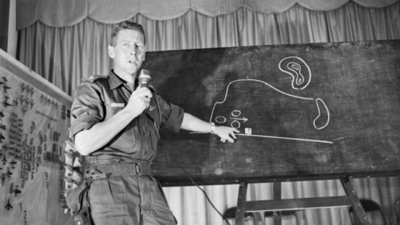 Major Harry Smith in Saigon, Vietnam, August 1966.