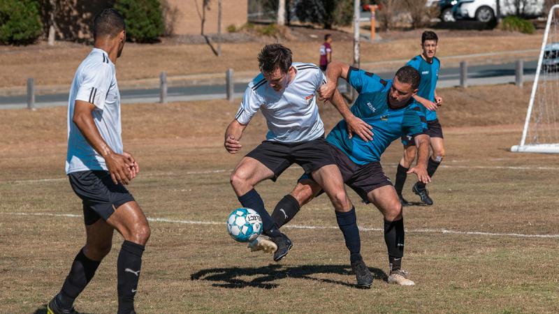 Members from the 7th Brigade and 3rd Brigade go head to head in the men’s grand final.
