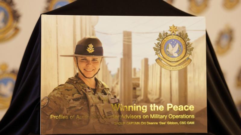 The book, ‘Winning the Peace – Australian Gender Advisors on Military Operations’, was launched at Old Parliament House in Canberra on October 31.